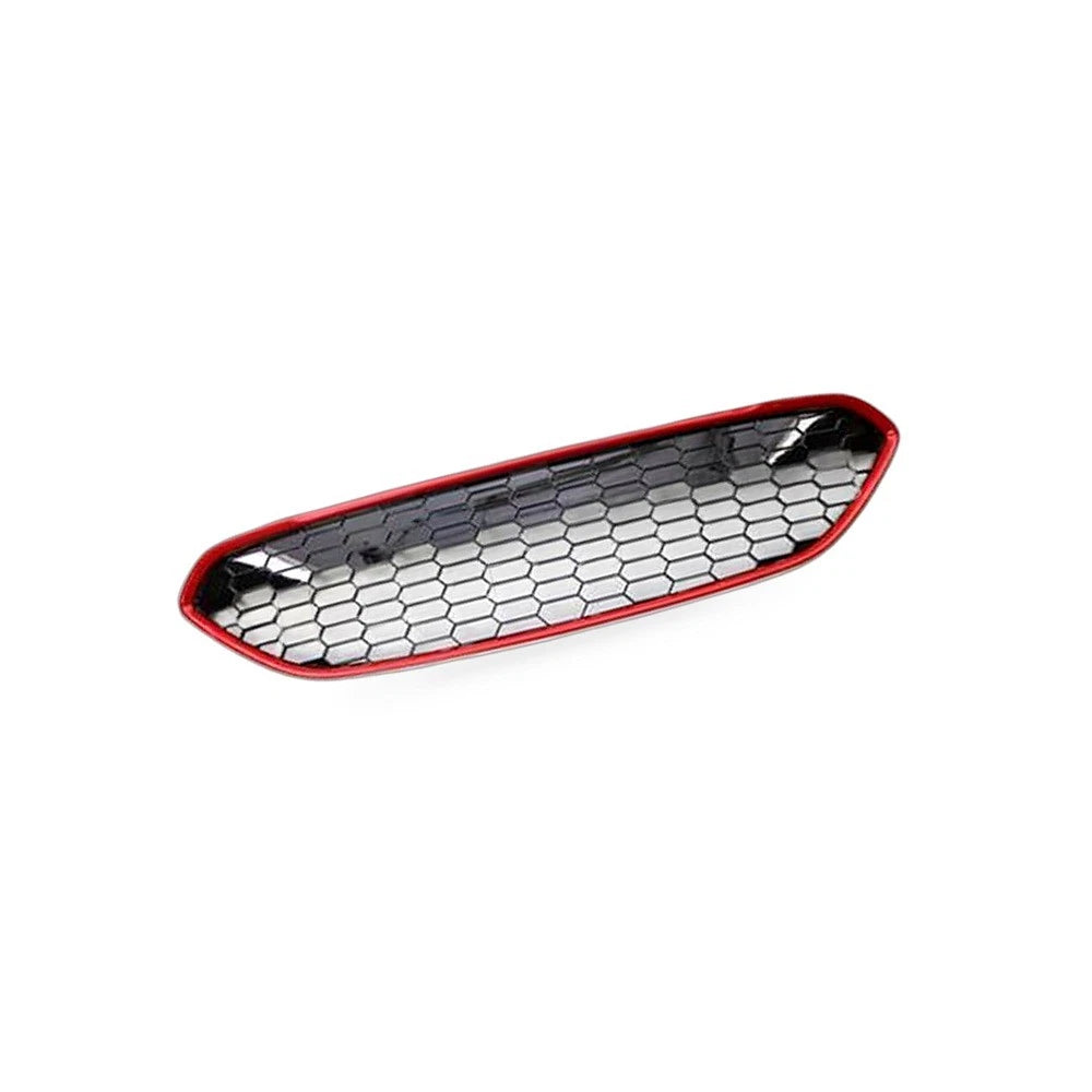 Front Grille Mesh Insert for Ford Fiesta (2013–2016) Red Honeycomb