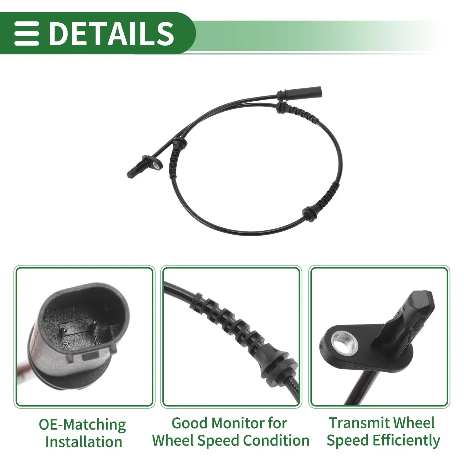 ABS Wheel Speed Sensor No.34526895655 for BMW X5 G05 (2018 - 2022)