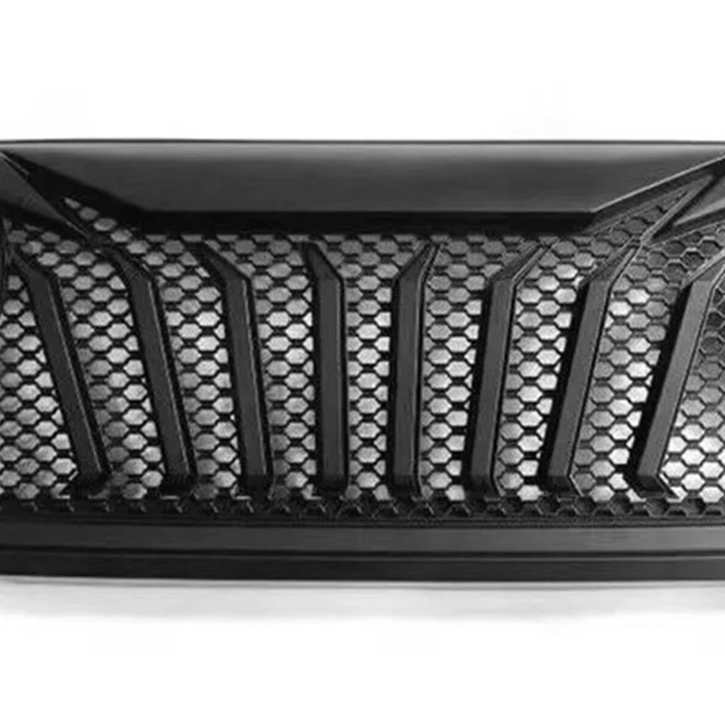 Front Shark Grille for Jeep Wrangler JL JLU Gladiator JT (2018–2024)
