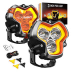3" LED Work Light Pod for Truck (OffRoad, Spot Beam)