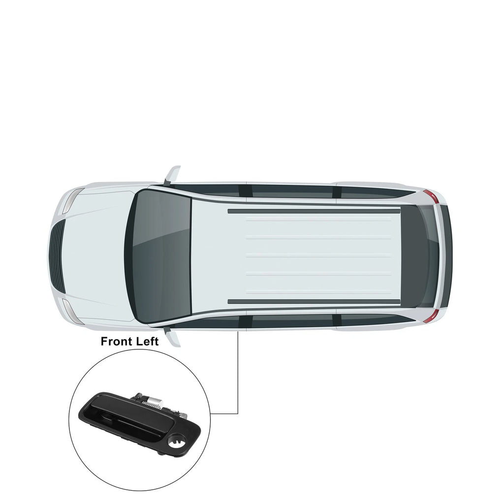 Front Left Driver Side Exterior Door Handle for Toyota Camry 