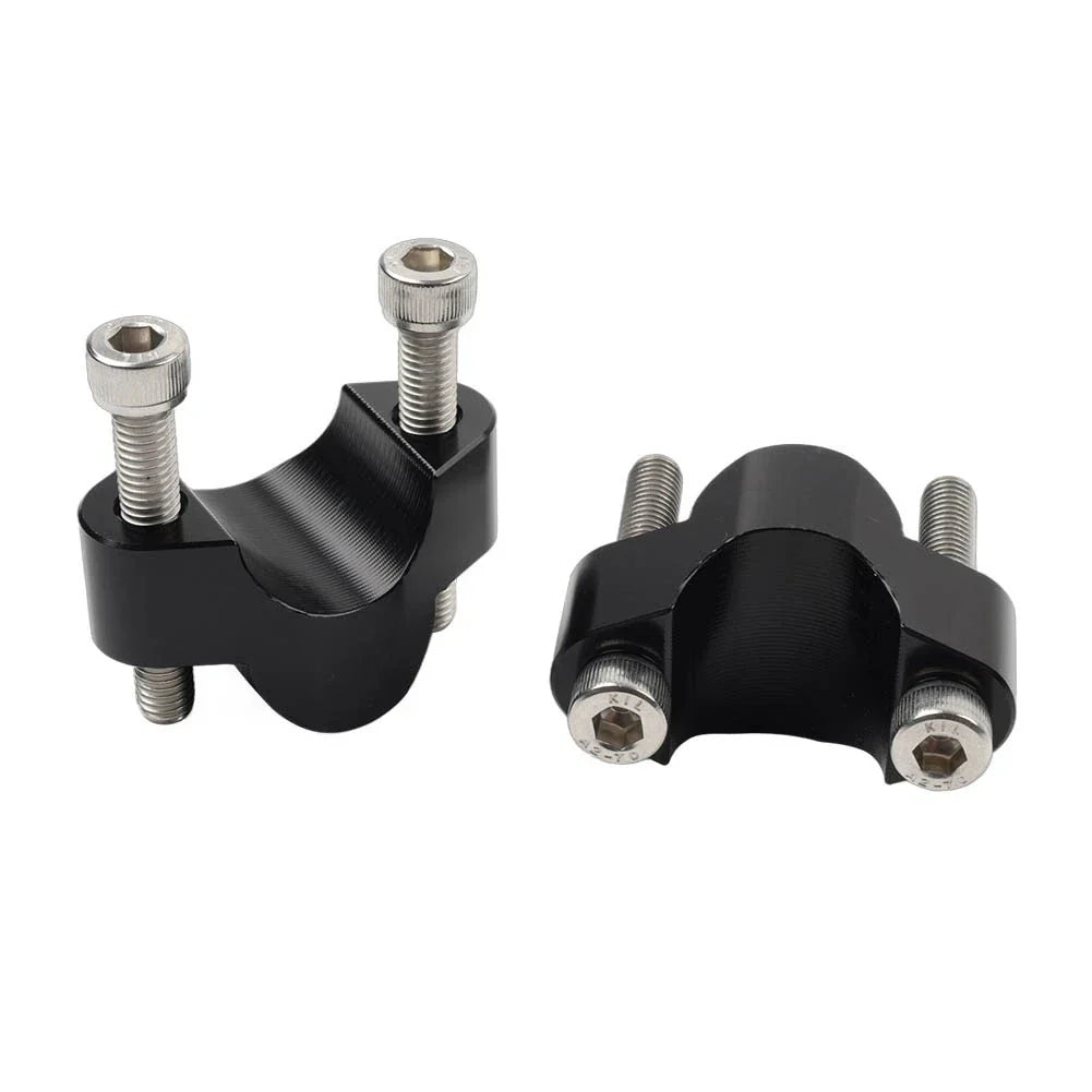 1 1/8" 28mm Handlebar Riser Clamp Mount Bracket Black for CFMOTO 800MT (2021-23)