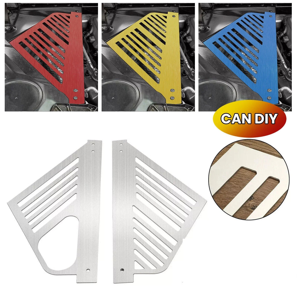 Aluminum Engine Cover Trim for Corvette C8 (2020–Present)