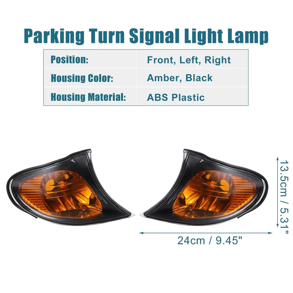 Amber Turn Signal Light Lamp Corner Signal Light for BMW E46 3 Series (2002-2005)