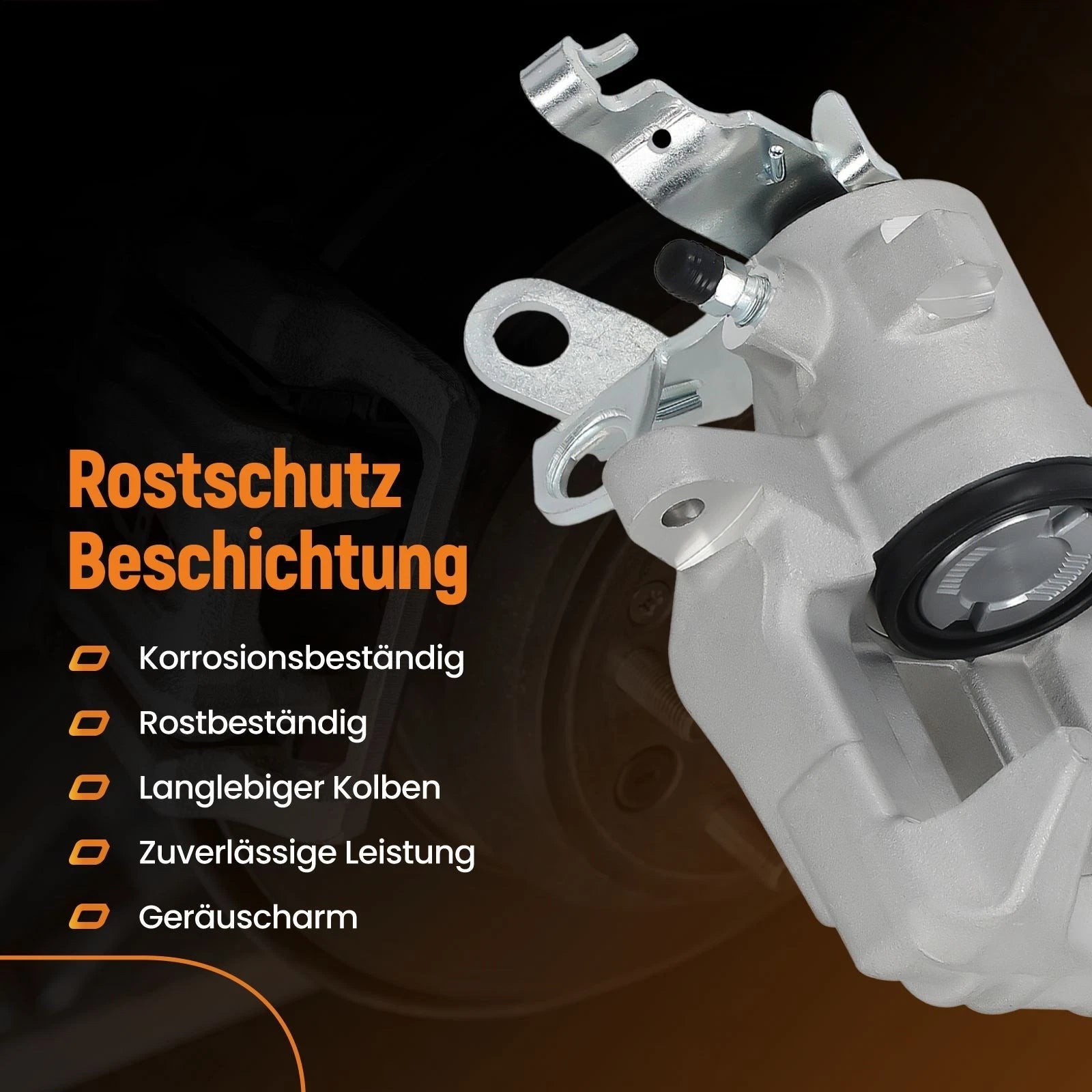Rear Left Brake Caliper for Audi A3 Convertible (2008-2013)