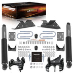 Front 3" Rear 6" Lowering Kit with Shocks for Chevy C10/GMC Pickup 1973-87