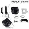 Exhaust Muffler Bracket Gasket Kit for Husqvarna 362 365 371 372 372XP