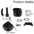 Exhaust Muffler Bracket Gasket Kit for Husqvarna 362 365 371 372 372XP