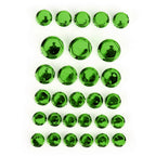 30pcs Green Plastic Hexagon Socket Screw Covers for Motorcycle