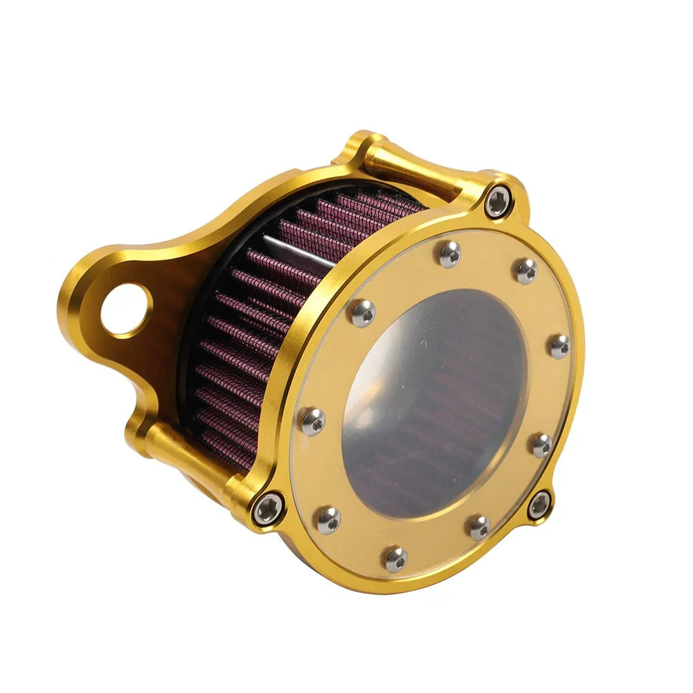 Gold Clear Air Cleaner Intake Filter for Harley Sportster XL 883 XL 91-22