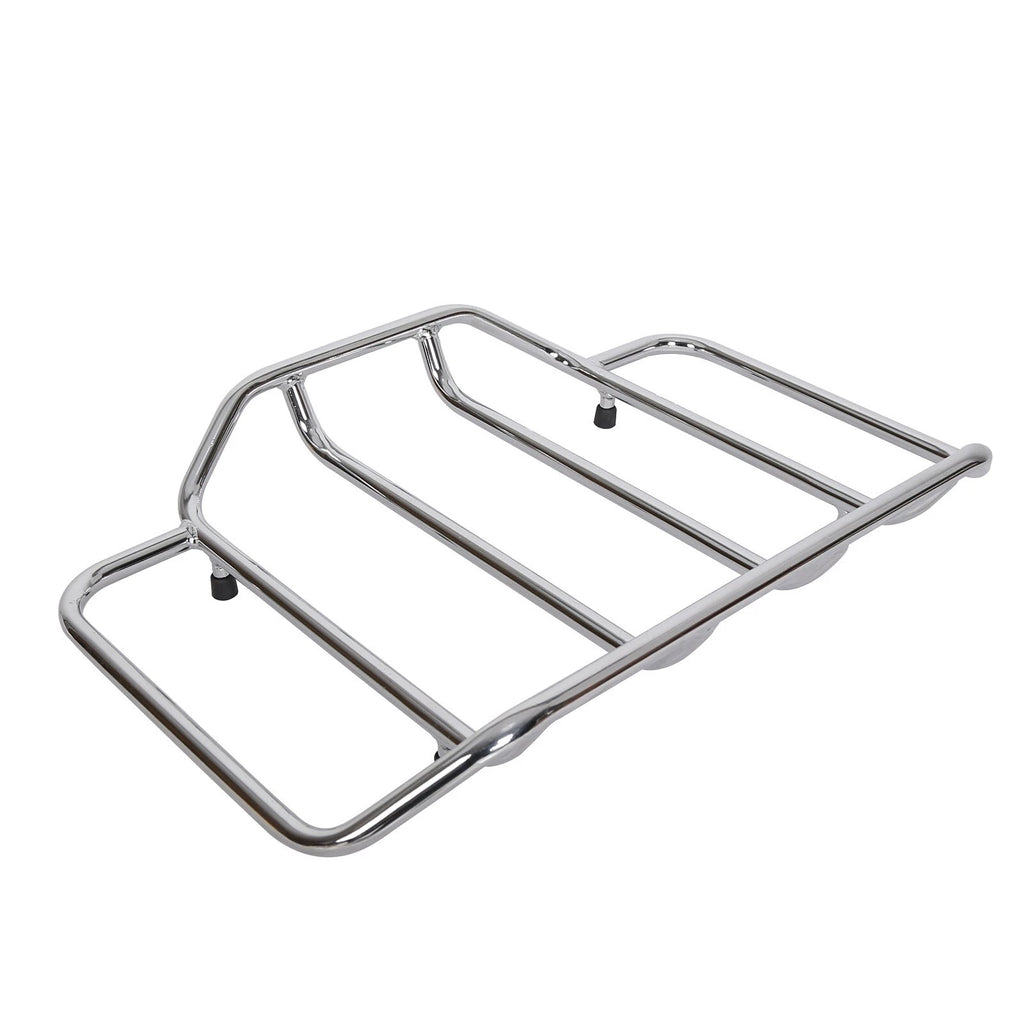 Chopped Luggage Trunk Backrest Mount Rack for Harley Electra Glide (2014-2026)