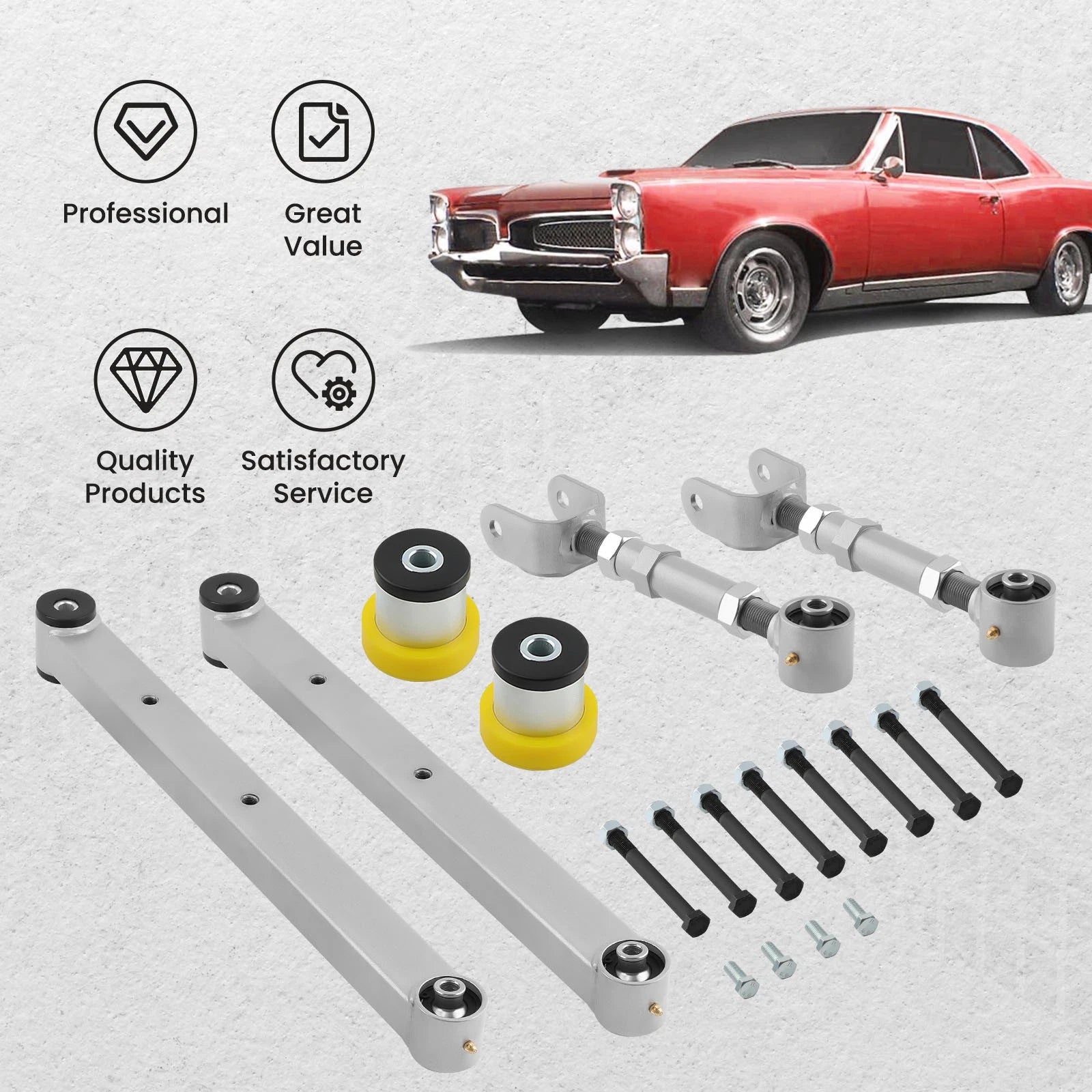 Upper Lower Control Arms for GM A Body (1967–1972) - Tubular A Arms