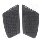 Motorcycle Gas Tank Knee Grip Decal Pad Black for Yamaha MT-10 (2016-2017)