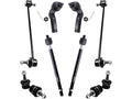 Front and Rear Tie Rod and Sway Bar Link Kit for Mazda 3 (2009) GZ517FY