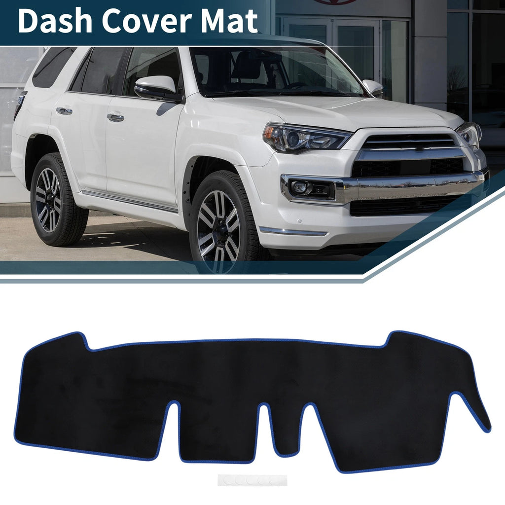 Dashboard Cover Mat for Honda N-ONE JG3 JG4 (2012–2020) Black Blue Set of 1