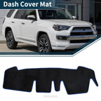 Dashboard Cover Mat for Honda N-ONE JG3 JG4 (2012–2020) Black Blue Set of 1