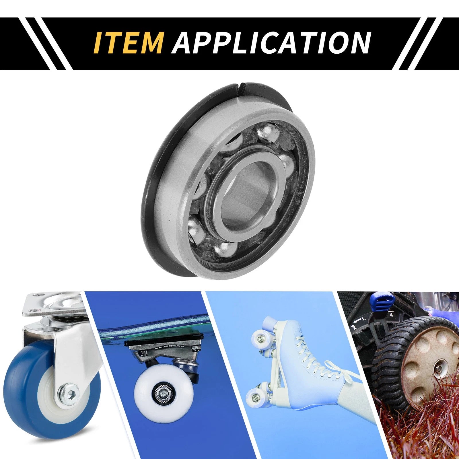 6201NR Deep Groove Ball Bearing for Scooter Skateboard Wheel (P6)