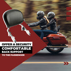 Detachable Backrest Sissy Bar Docking Hardware for Harley Road King (2014-2024)