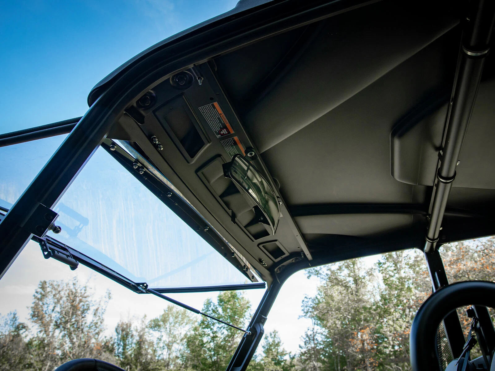 17" Curved Rear View Mirror for Polaris Ranger XP 1000 / 900 (2015–2023)