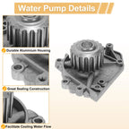 Timing Belt Water Pump Kit for Honda CR-V (1999–2001) No.TCKWP184/VS50362R