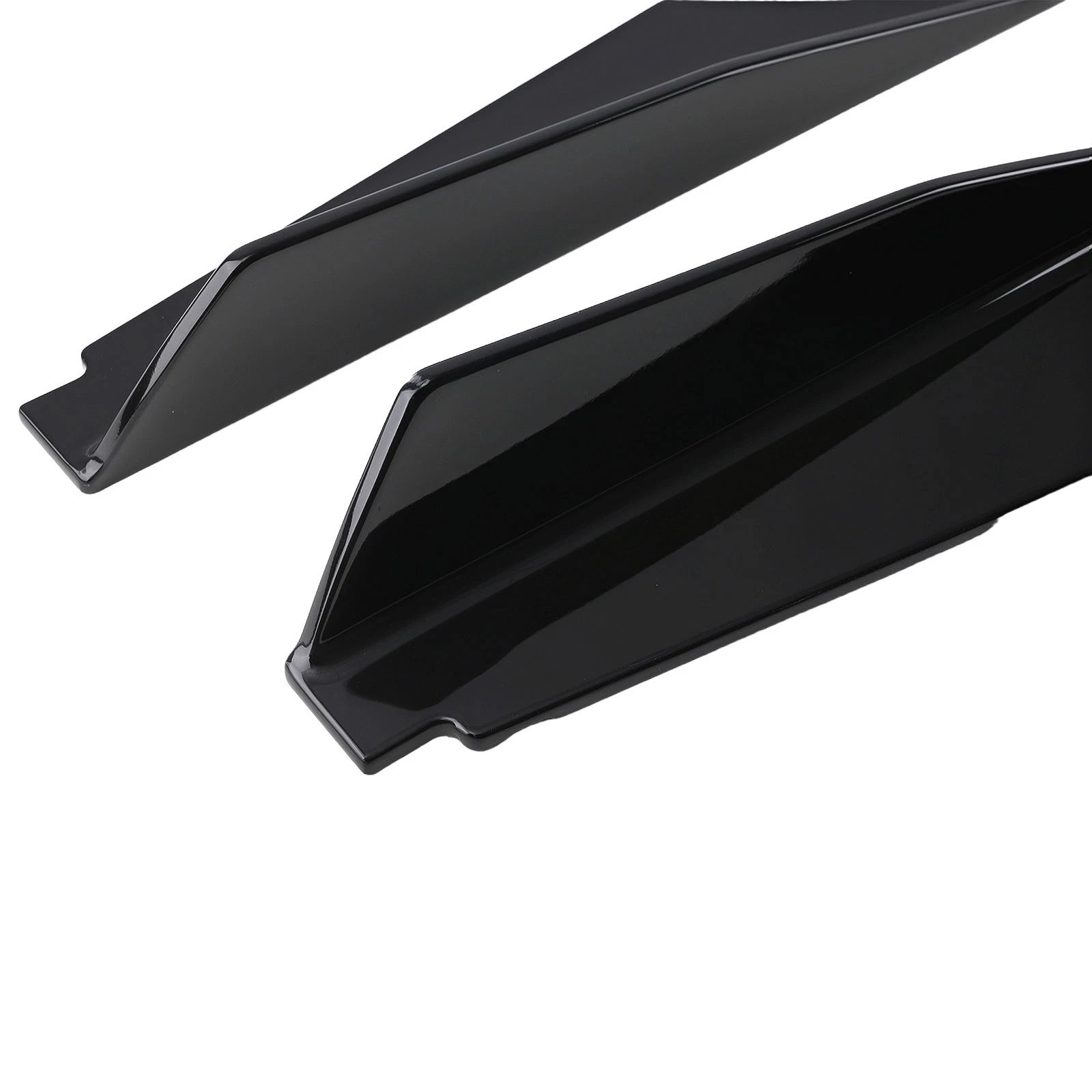 Black Side Skirt Extension Panel for Chevrolet Corvette C8 (2020–2024) ABS