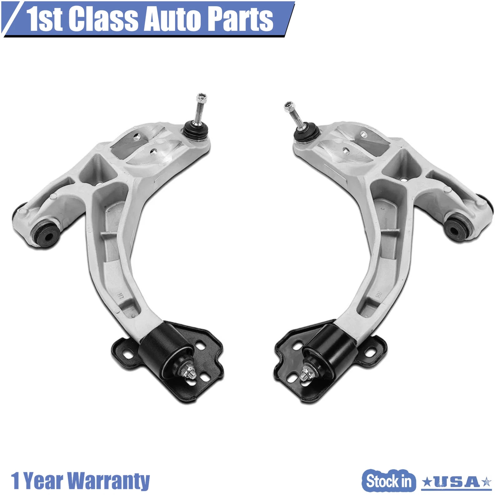 Set of 2 Front Lower Control Arm Ball Joints for Ford Crown Victoria (2003–2011)