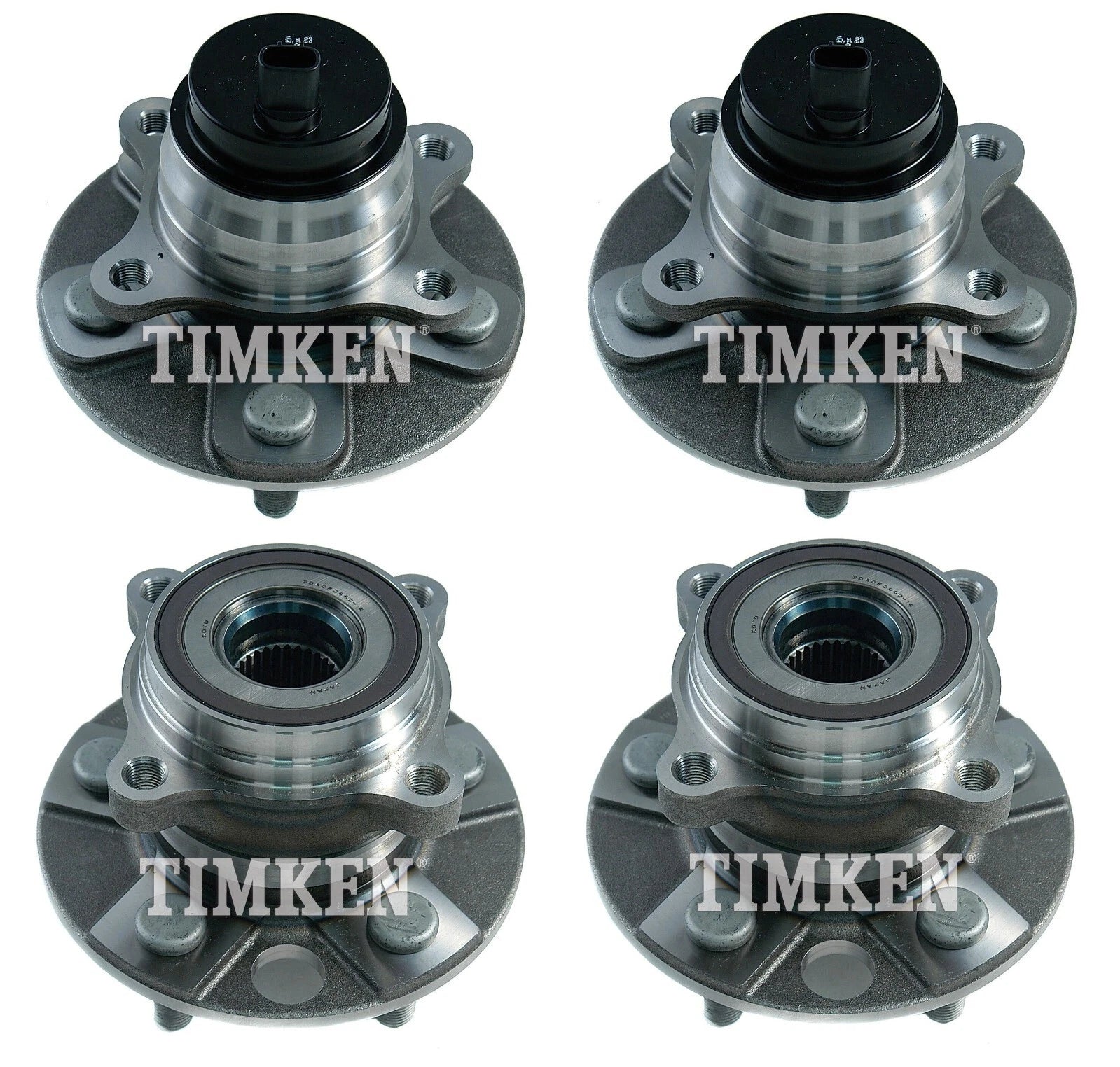 Timken Wheel Bearing and Hub Assembly Repair Kit for Lexus LS460 (2007–2012)