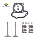 Cylinder Head Intake Exhaust Valve Kit for Yamaha Grizzly 125 YFM125 (2004–2013)