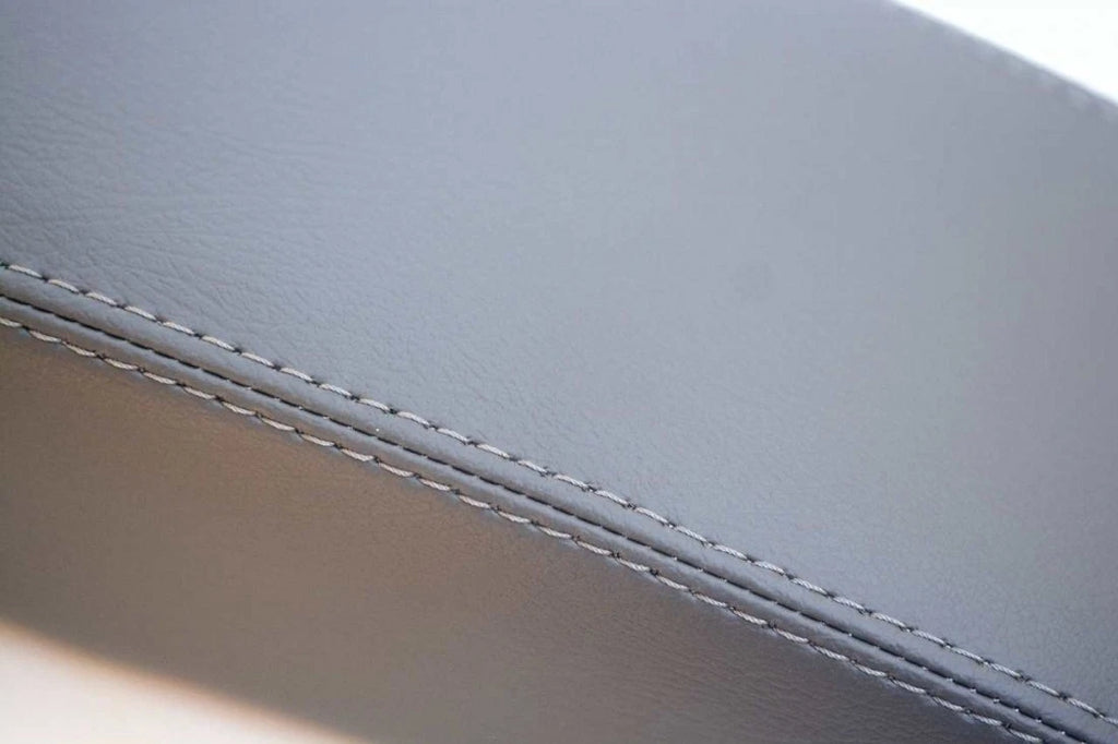 Leather Synthetic Console Armrest Cover for Chevrolet Cruze (2016–2018) Gray