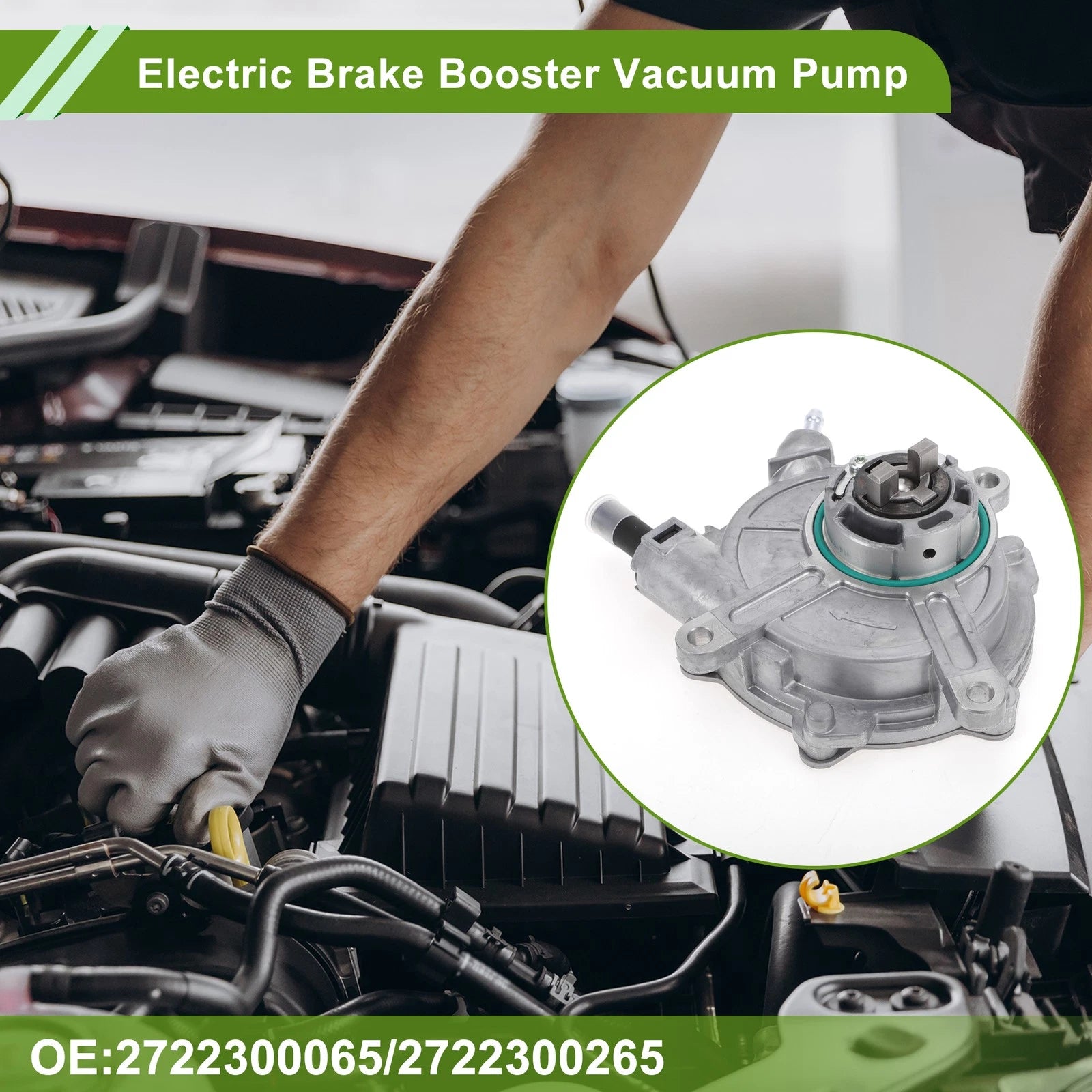 Brake Vacuum Pump No. 2722300065/2722300265 for Mercedes-Benz SLK300 (2009–2011)