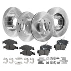 Brake Disc and Pad Kit for Ford Mustang (1999–2004) Front and Rear