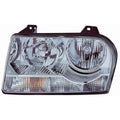 Replacement Passenger Side Halogen Head Light Lens/Housing w/o Projection Delay