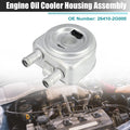 Engine Oil Cooler with Gasket & Sensor for Hyundai Sonata 