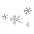 150mm White ABS Roof Vent Fan for RVs and Campers
