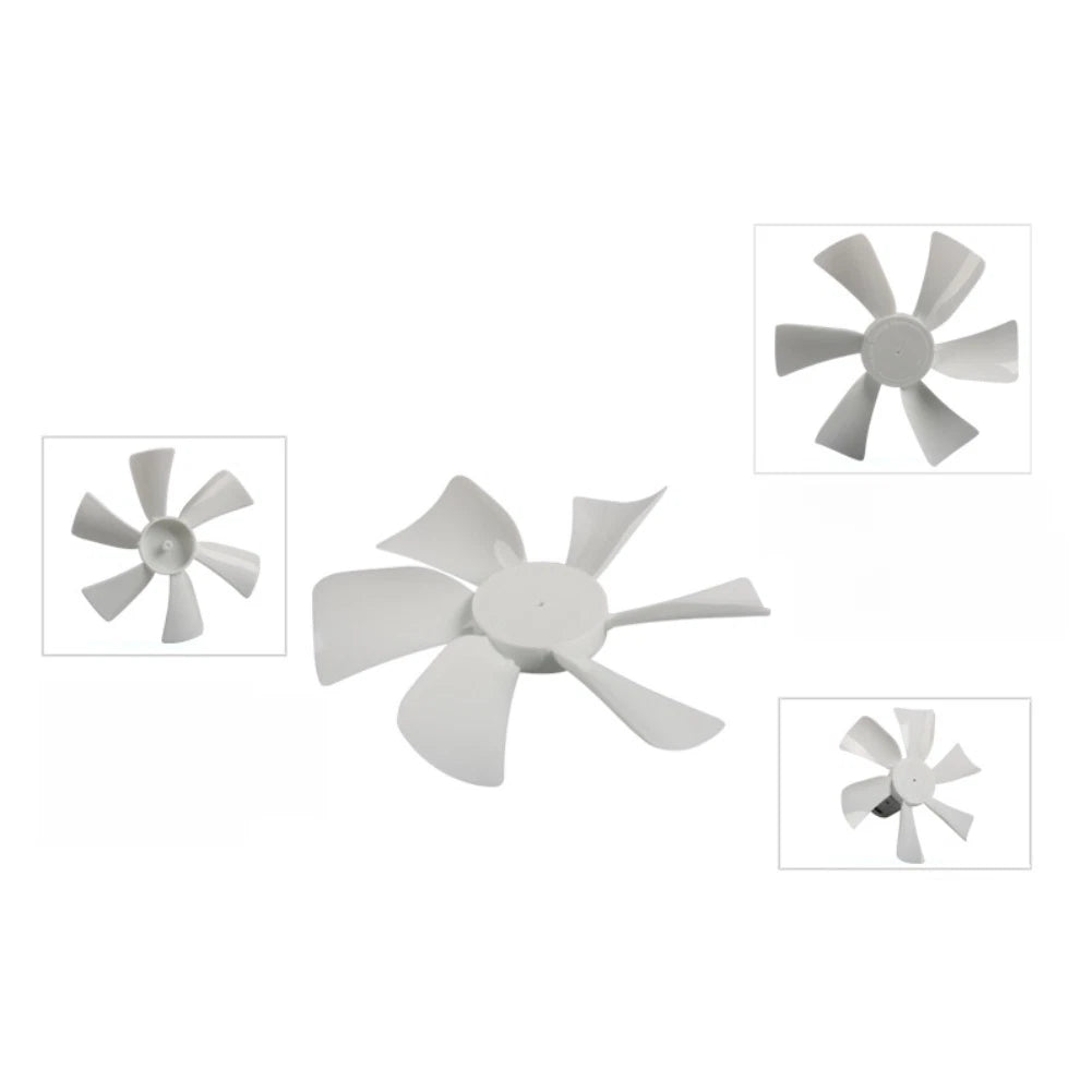 150mm White ABS Roof Vent Fan for RVs and Campers