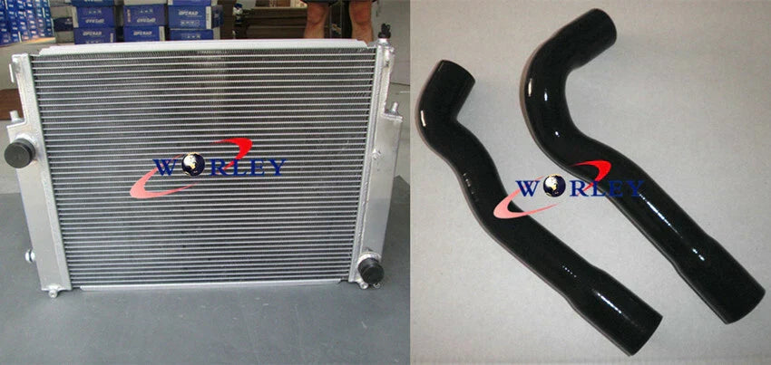 Aluminum Radiator & Hoses for BMW E36 M3 Z3 325TD 320 323 328 (1992-1999)