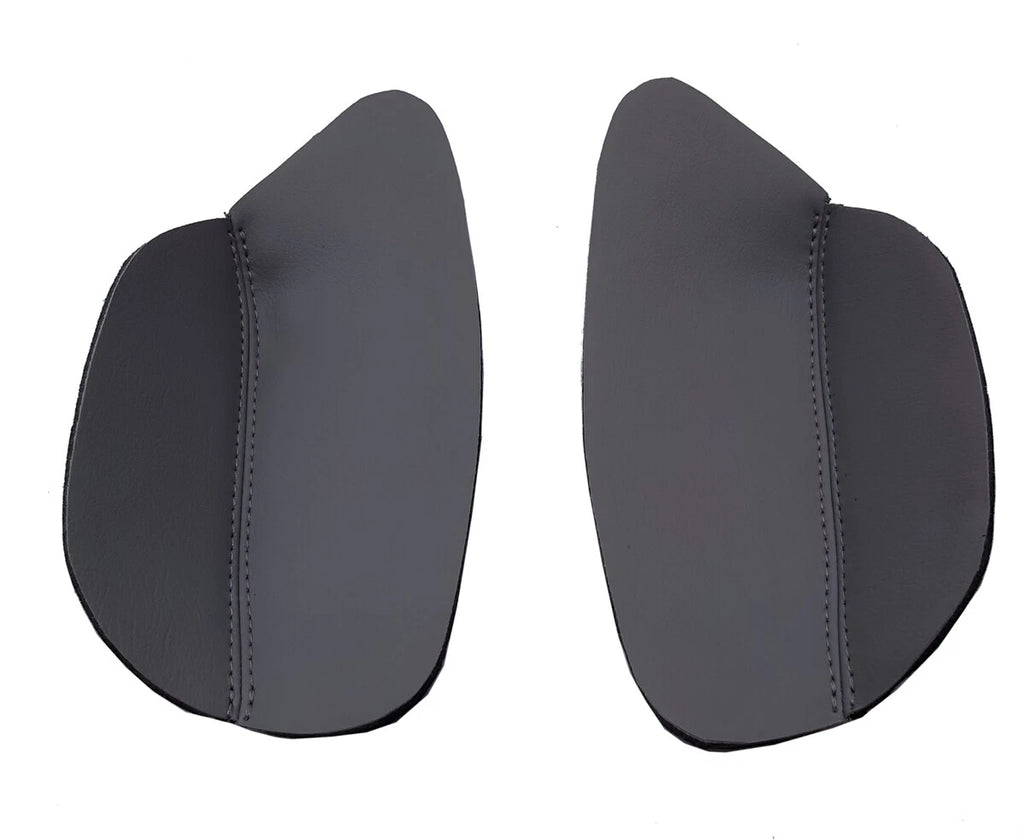 Rear Armrest Door Panel Cover for Honda CR-V (2012–2016) Gray PVC Leather