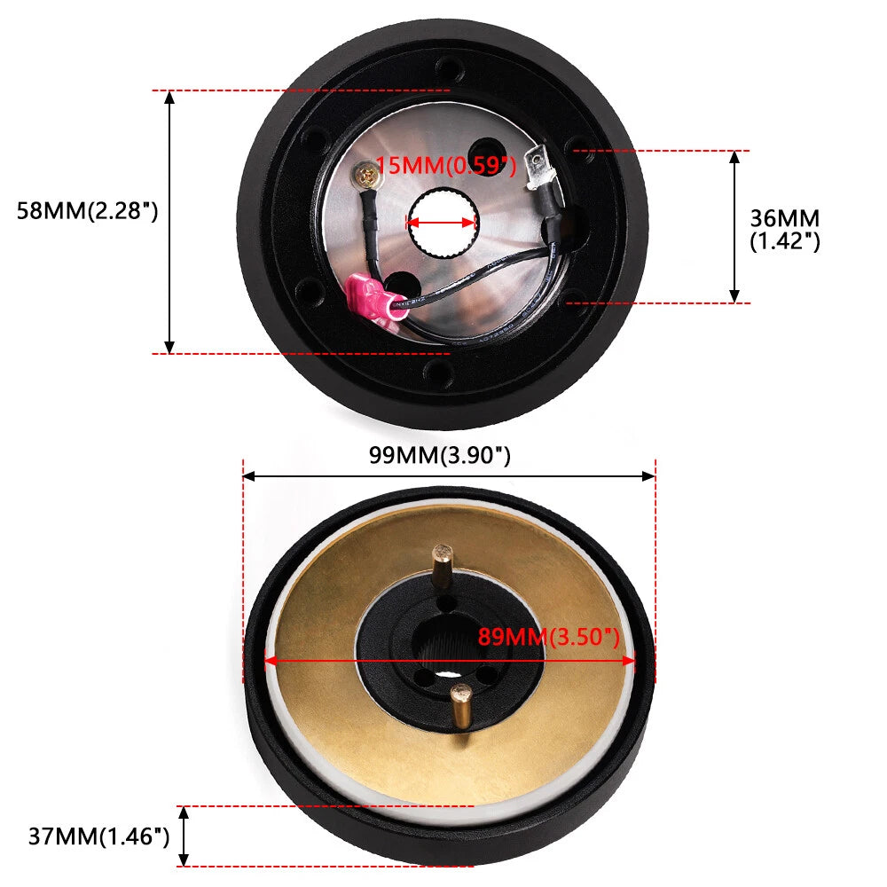 Steering Wheel Hub Adapter for Nissan S13 S14 240SX 200SX 300Z