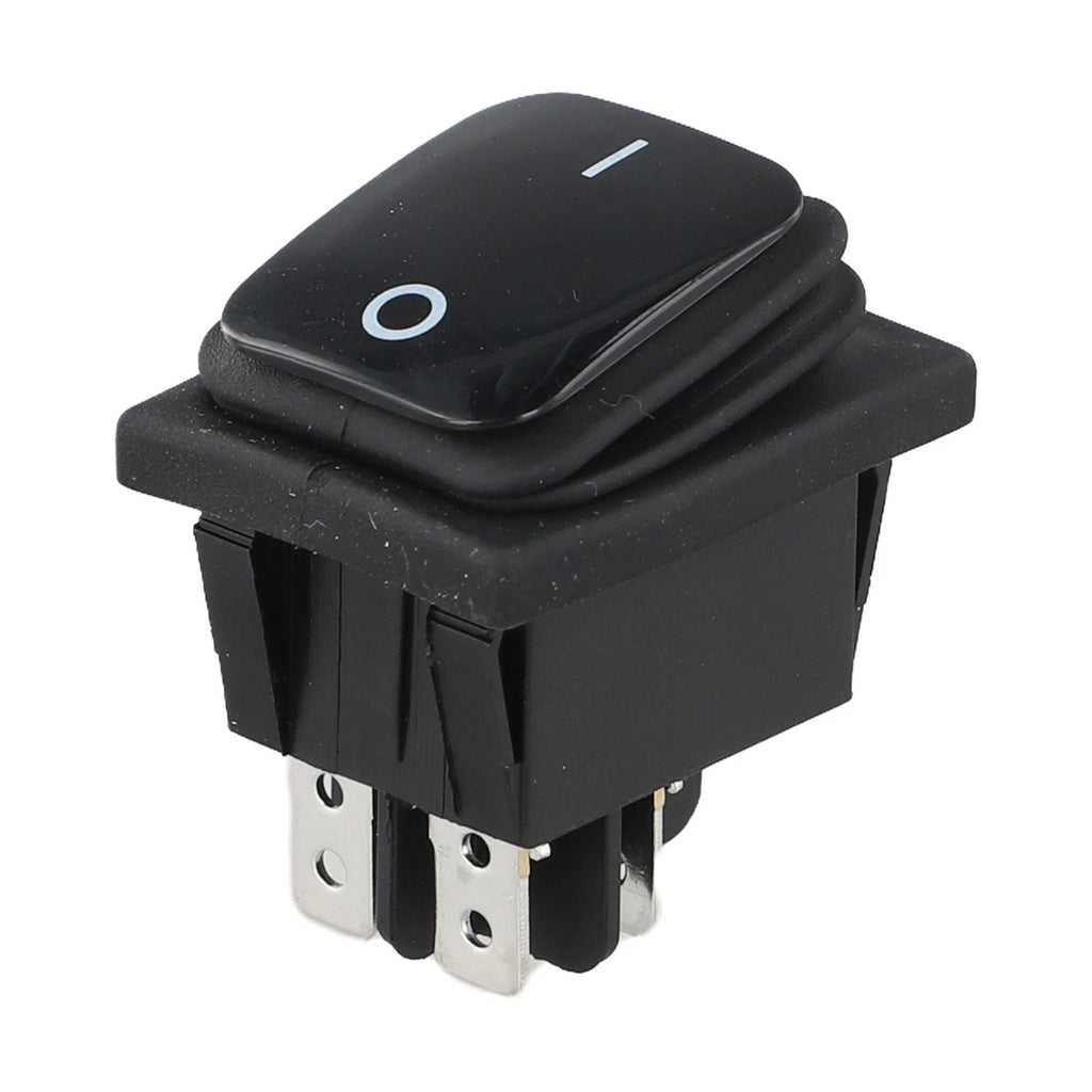 Rocker Switch 20A 250VAC Waterproof Rectangular with Luminous Button IP67