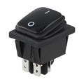 Rocker Switch 20A 250VAC Waterproof Rectangular with Luminous Button IP67