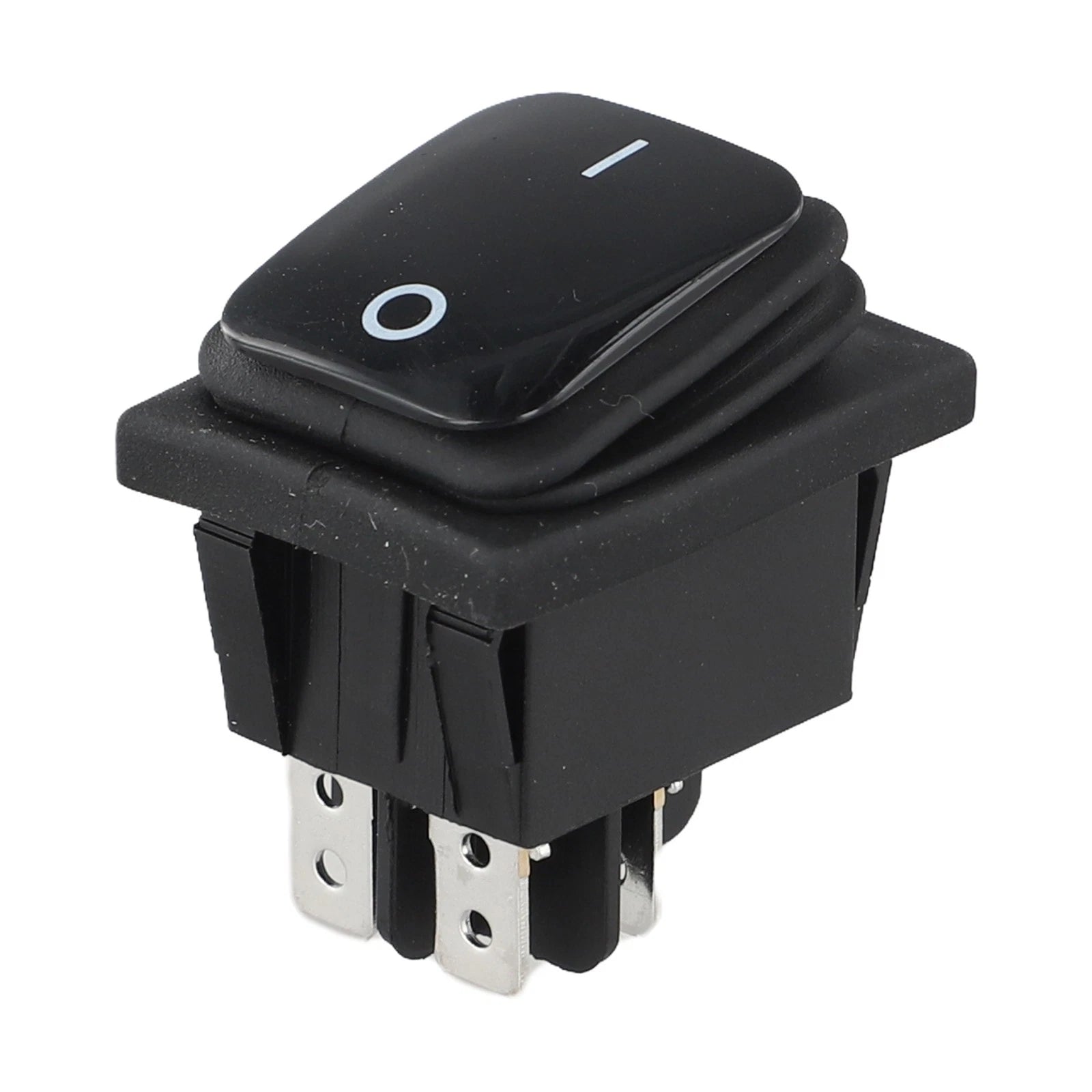 Rocker Switch 20A 250VAC Waterproof Rectangular with Luminous Button IP67