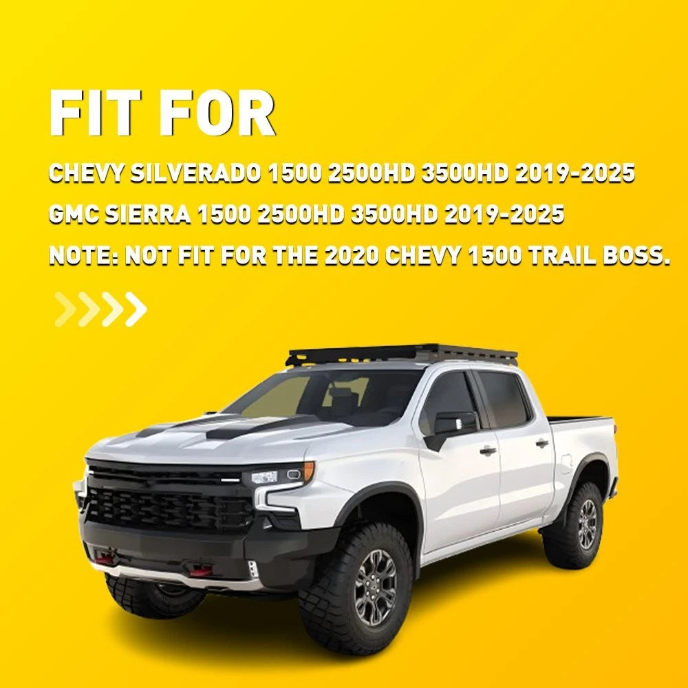 Center Console Lid Armrest Cover for Chevy Silverado GMC Sierra (2019–2025)