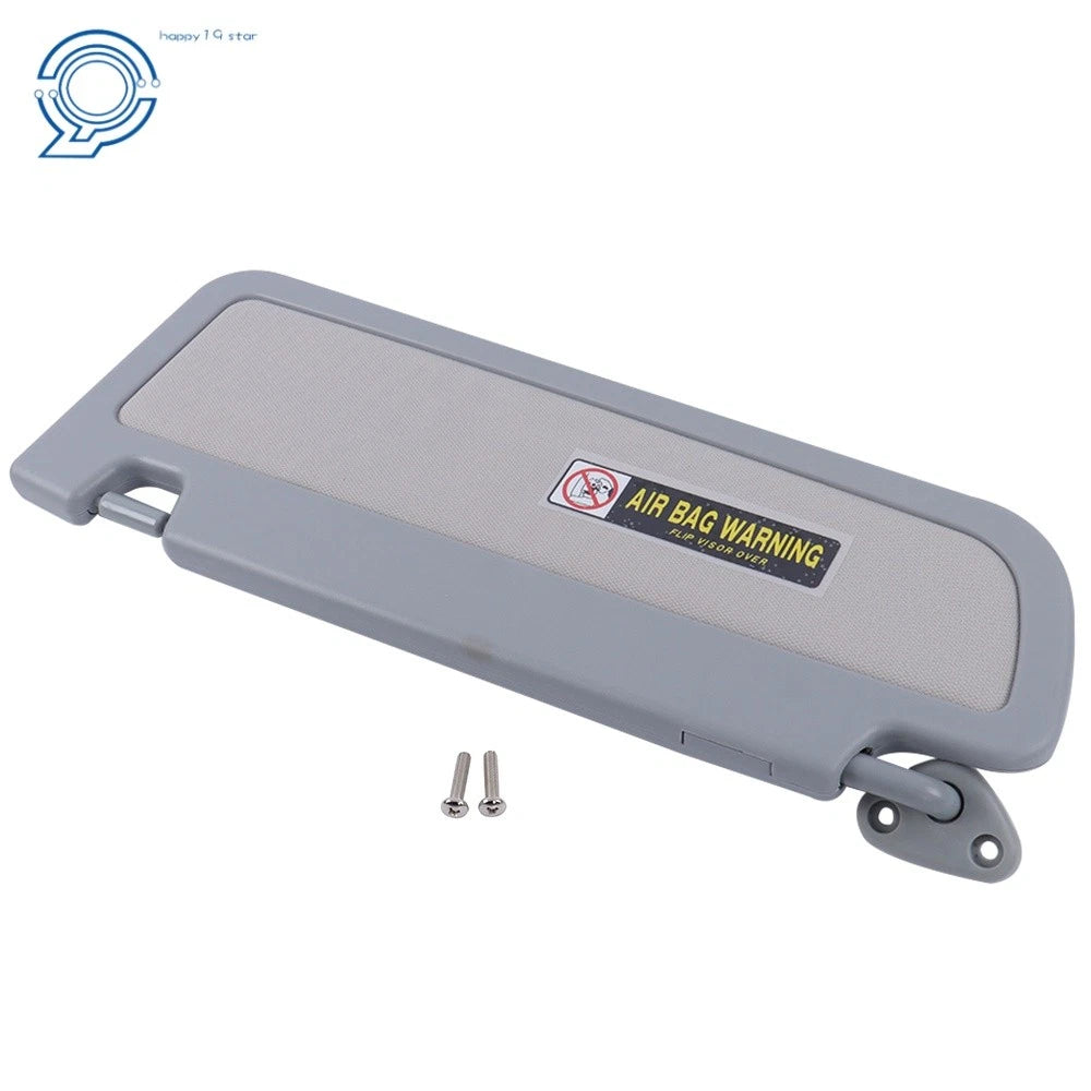 Passenger Sun Visor for Honda Civic (2006-2012) Light Gray