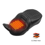 Heated Seat for Harley Road Glide King (2009–2023) - Black