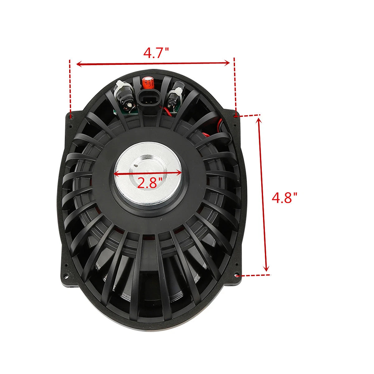 5" x 7" Saddlebag Lid Speakers for Harley Road Street Glide Touring (1994–2024)