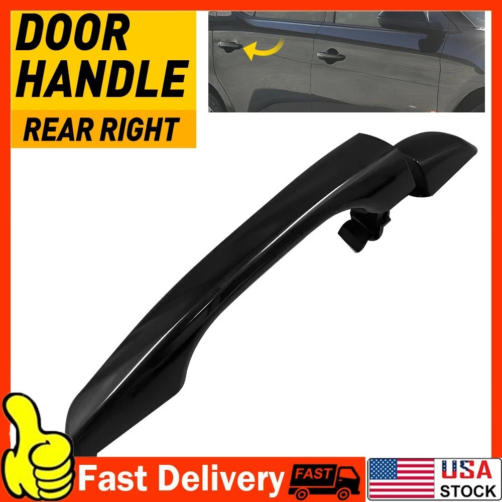 Rear Passenger Side Exterior Door Handle for Hyundai Elantra (2017â2020)