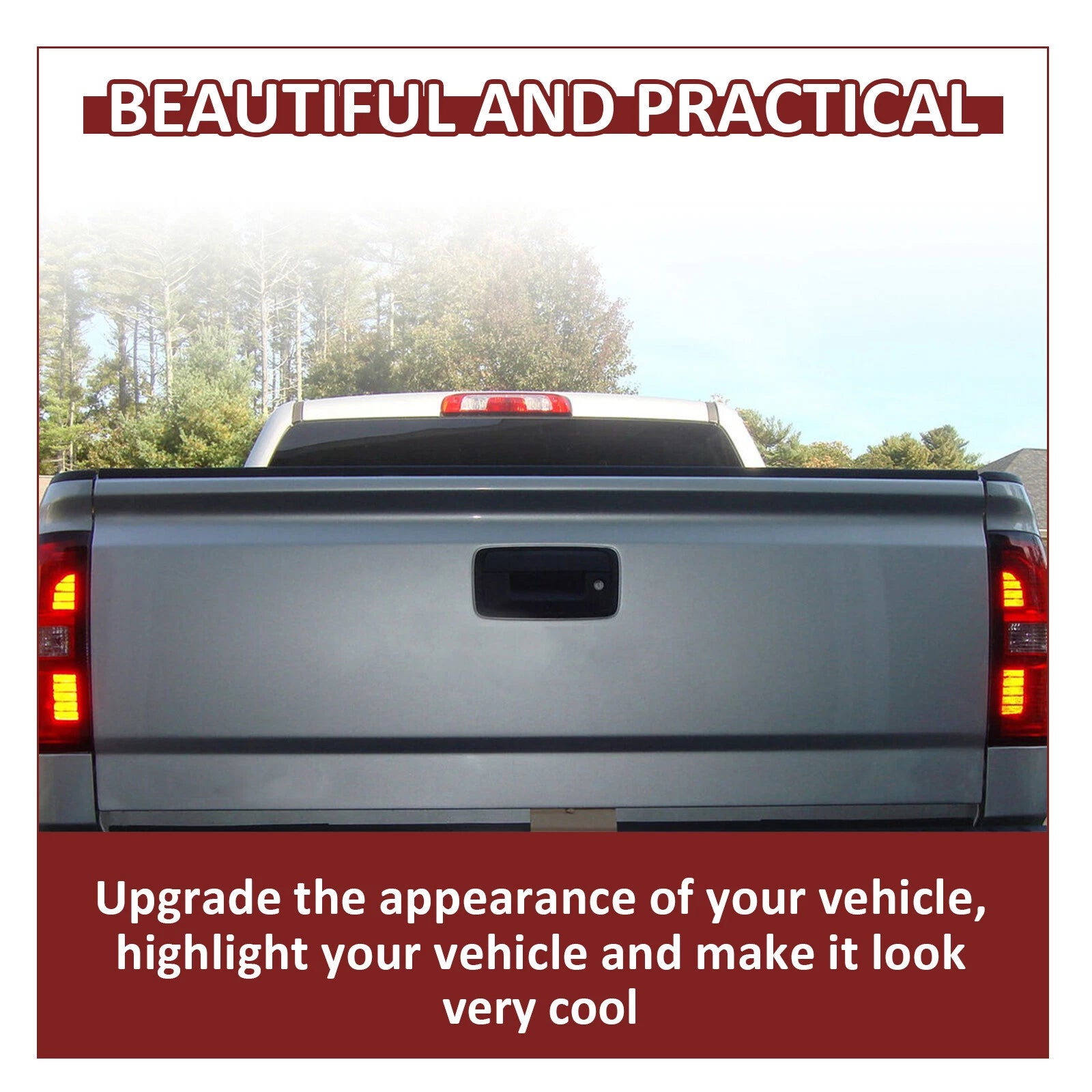 Tailgate Assembly with Assist for Chevy Silverado Sierra (2014–2019)