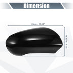 Right Side Mirror Cover Cap for Nissan Qashqai J10 (2007–2014) Gloss Black
