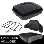 Chopped Trunk Backrest Luggage Rack for Harley Touring (2014–2025)