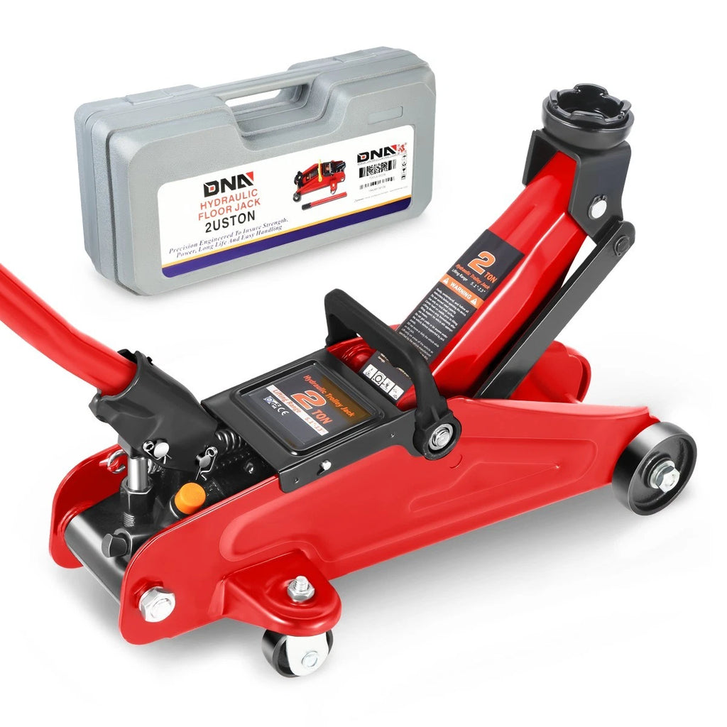 2 Ton Hydraulic Floor Jack for (5.1-13 in, 4000 lbs Capacity)